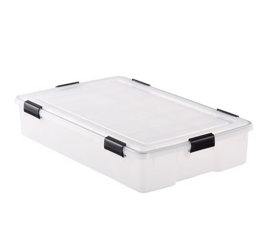 47 qt. Airtight Tote Clear